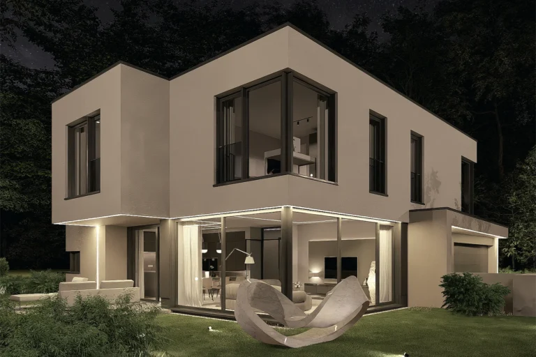 Villa Earth – Außenansicht 1, Five Elements Bad Vilbel