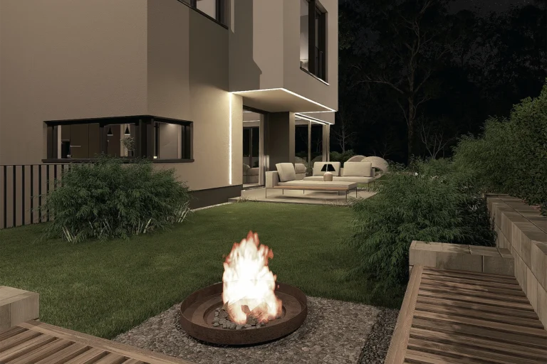 Villa Earth – Außenansicht 4, Five Elements Bad Vilbel