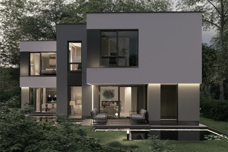 Villa Water – Außenansicht 1, Five Elements Bad Vilbel