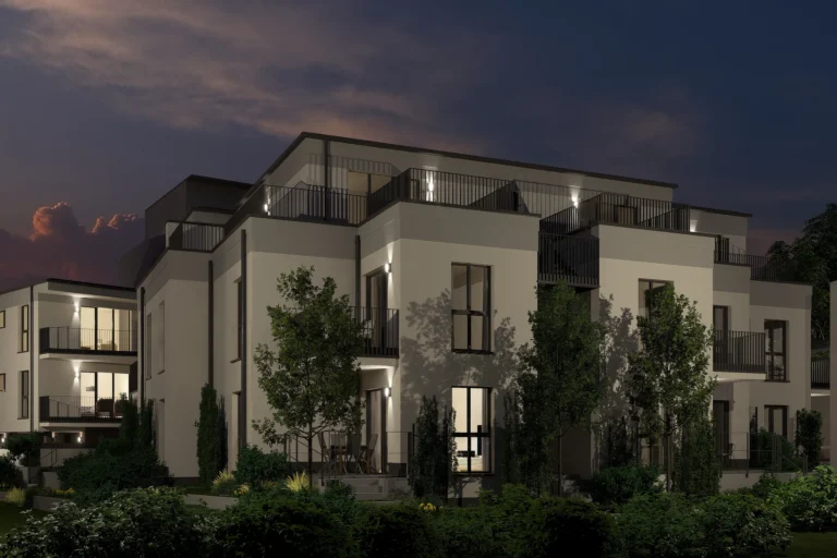 Village Garden – Außenansicht Neubau Frankfurt-Preungesheim